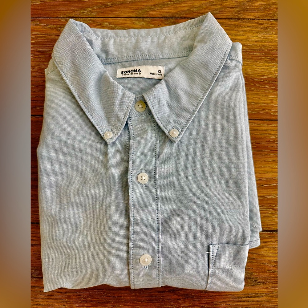 Sonoma button down short sleeve‎ size XL